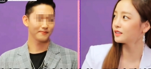 레벤지포르노 협박 혐의를 받는 최종범씨(왼쪽)와 가수 구하라. /유튜브 캡처