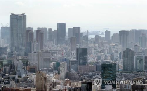 고층 건물이 늘어선 일본 도쿄 도심의 모습 (사진=연합뉴스)