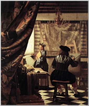 ‘회화의 기술’(1665) 빈 미술사 박물관 소장